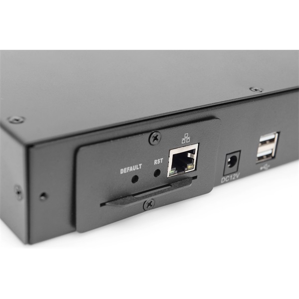 DIGITUS DS-72213 8 portos PS/2 USB VGA KVM switch