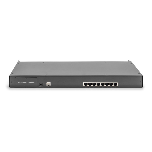 DIGITUS DS-72216 8 portos PS/2 USB Cat.5 VGA KVM switch