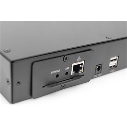 DIGITUS DS-72216 8 portos PS/2 USB Cat.5 VGA KVM switch