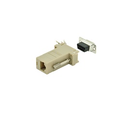 DIGITUS D-Sub9/F RJ45 RS-232 moduláris Adapter