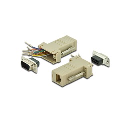 DIGITUS D-Sub9/M RJ45 RS-232 moduláris Adapter