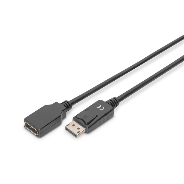 DIGITUS Full HD 4K 60Hz 1.2 DisplayPort hosszabbító kábel 2m