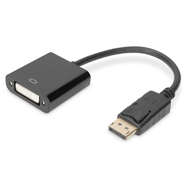 DIGITUS Full HD 60Hz 1.1a DisplayPort - DVI-I Adapter 0,15m