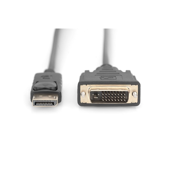 DIGITUS Full HD 60Hz Dual Link 1.1a DisplayPort - DVI-D kábel 3m