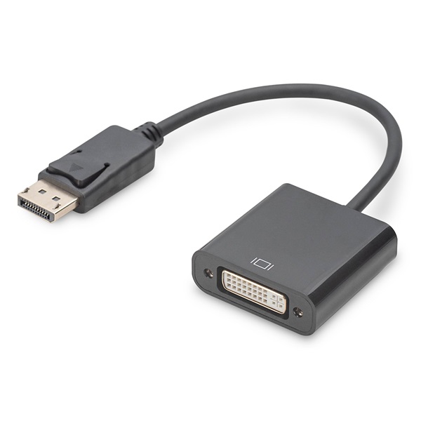 DIGITUS Full HD 60 Hz 1.1a DisplayPort - DVI-I Adapter 0,15m