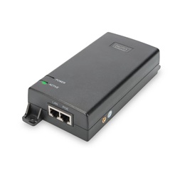 DIGITUS Gigabit Ethernet PoE+ 802.3af/at 60W tápfeladó