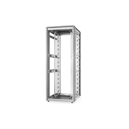 DIGITUS Rack Unique 19" 42U 2053x800x1000mm álló szürke nyitott rack szekrény