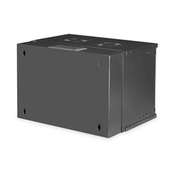 DIGITUS SOHO PRO 19" 7U 370x540x400mm üvegajtós fekete fali rack szekrény