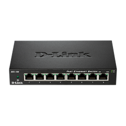 D-Link DES-108 8port FE LAN nem menedzselhető switch