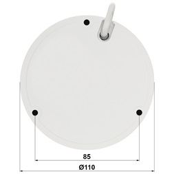 Dahua IPC-HDBW1530E-0280B-S6 /kültéri/5MP/Entry/2,8mm/IR30m/IK10/IP dómkamera