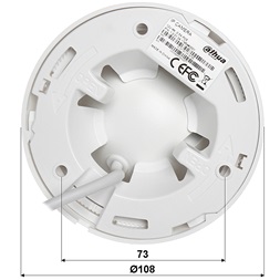 Dahua IPC-HDW1230S-0360B-S5 /kültéri/2MP/Entry/3,6mm/IR30m/IP turret kamera