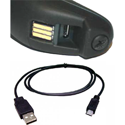 Datalogic QuickScan QBT2400 BT USB 2D fekete vonalkódolvasó microUSB kábellel