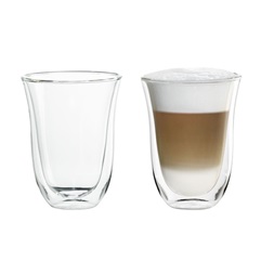 DeLonghi  DLSC312 latte macchiato üvegpohár, 2 db