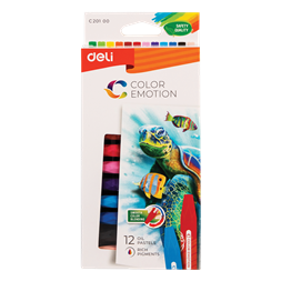 Deli Color Emotion 12db/csomag olajpasztellkréta