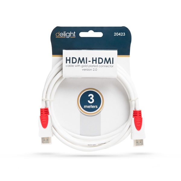 Delight 3m 2.0v 4K HDMI - HDMI kábel