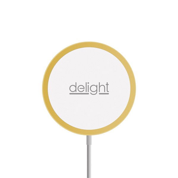 Delight 55164B Type-C arany vezeték nélküli töltőpad