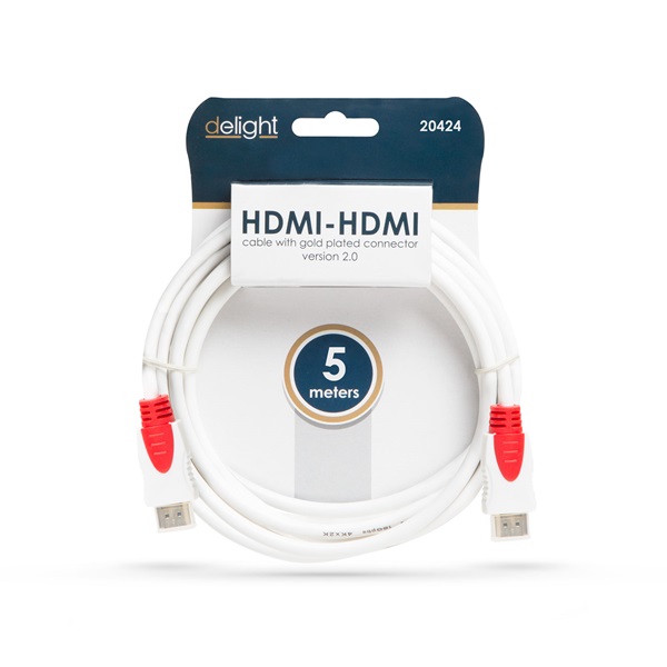 Delight 5m 2.0v 4K HDMI - HDMI kábel