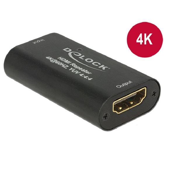 Delock 11462 HDMI 4K 60 Hz UHD 30 m jelismétlő