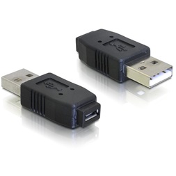 Delock 65029 USB micro-A+B anya - USB2.0-A apa adapter