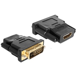 Delock 65466 DVI 24+1 pin apa > HDMI anya adapter