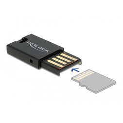 Delock 91603 Micro SD memóriakártyákhoz USB 2.0 kártyaolvasó