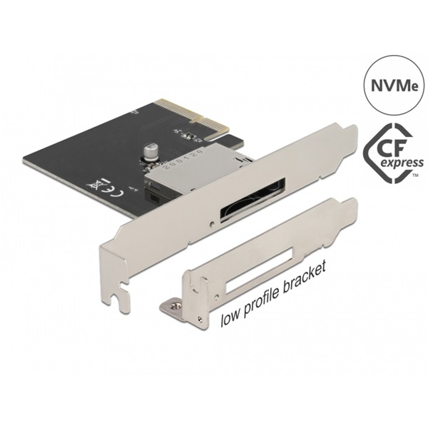 Delock 91755 1xkülső CFexpress csatlakozóhoz PCI Express kártya