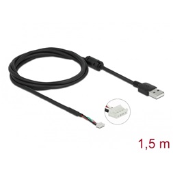 Delock 96001 1,5m USB-A 2.0 - 4 tűs V6 kamerakábel