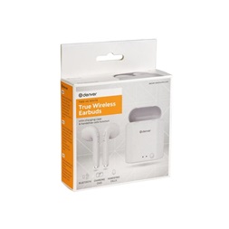 Denver TWE-46 WHITE True Wireless fehér fülhallgató