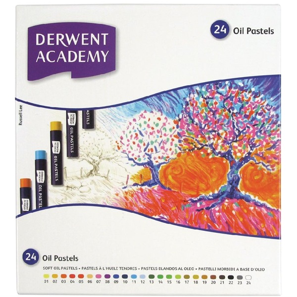 Derwent Academy 24db-os olajpasztell kréta készlet