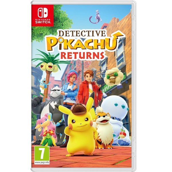 Detective Pikachu Returns Nintendo Switch játékszoftver