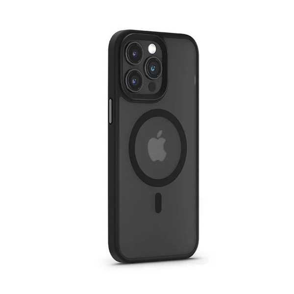 Devia ST116702 Pino Series Magnetic Apple iPhone 16 Pro fekete ütésálló tok