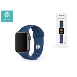 Devia ST324918 Devia 44mm iWatch kék óraszíj