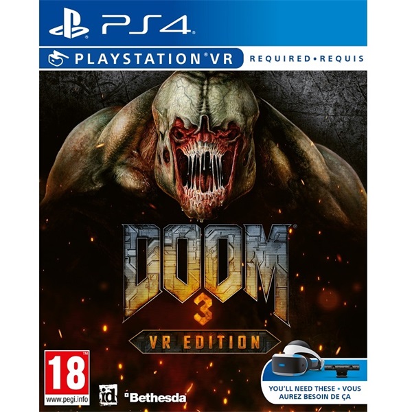 Doom 3: VR Edition PS4/PS5 játékszoftver