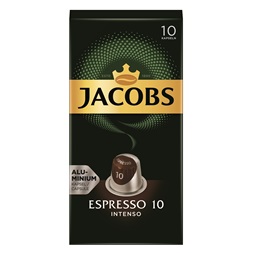 Douwe Egberts Jacobs Espresso Intenso Nespresso kompatibilis 10 db kávékapszula