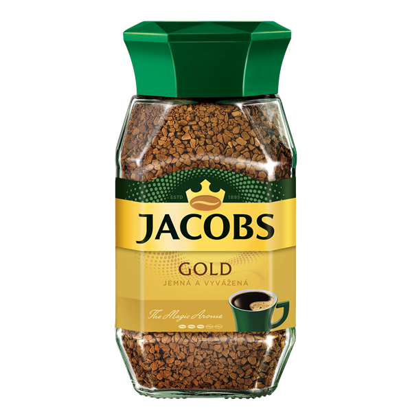 Douwe Egberts Jacobs Gold 200g instant kávé