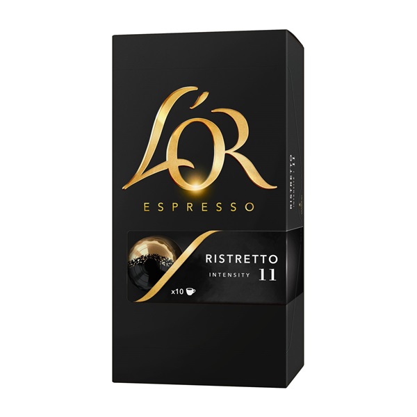 Douwe Egberts L`OR Ristretto Nespresso kompatibilis 10 db kávékapszula