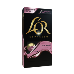 Douwe Egberts L`OR Sublimes Or Rose Nespresso kompatibilis 10 db kávékapszula