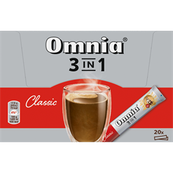 Douwe Egberts Omnia Classic 3in1 20x11,1g instant kávékeverék csomag