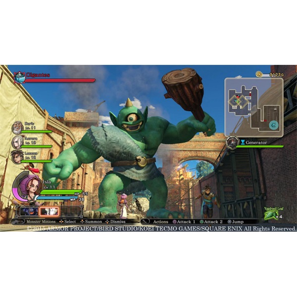 Dragon Quest Heroes The World Trees Woe And The Blight Below PS4 játékszoftver