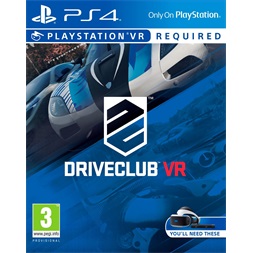 Driveclub VR PS4 játékszoftver