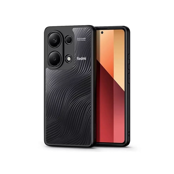 Dux Ducis Aimo DD009062 Xiaomi Redmi Note 13 Pro+ 5G fekete/átlátszó hátlap