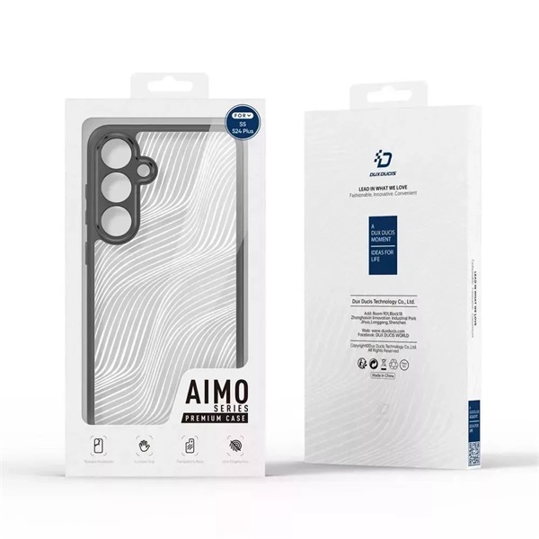 Dux Ducis Aimo DD022245 Samsung Galaxy A15 4G/Galaxy A15 5G fekete/átlátszó hátlap