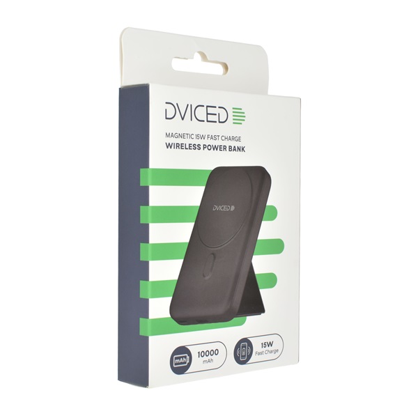 Dviced DV400001 10000mAh fekete powerbank