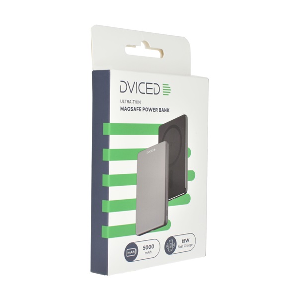 Dviced DV400003 Ultrathin 5000mAh fekete/szürke powerbank