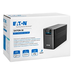 EATON 5E Gen2 5E700UI USB IEC 360W fekete szünetmentes tápegység