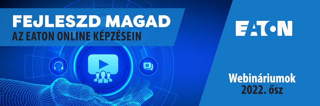 EATON Webinár sorozat ősszel!