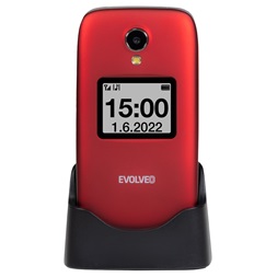 EVOLVEO EASYPHONE EP771-FS 2,8" piros mobiltelefon