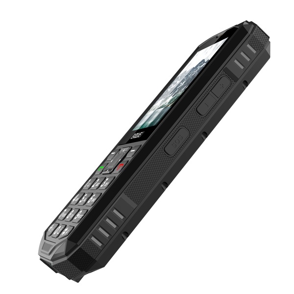 EVOLVEO Strongphone X5 2,4" DualSIM fekete/szürke mobiltelefon