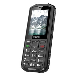 EVOLVEO Strongphone X5 2,4" DualSIM fekete/szürke mobiltelefon