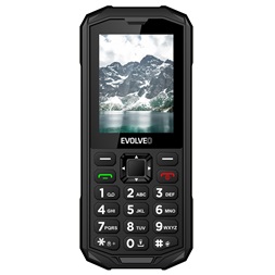 EVOLVEO Strongphone X5 2,4" DualSIM fekete/szürke mobiltelefon